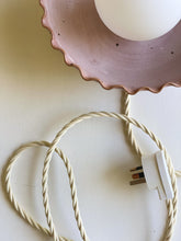 Load image into Gallery viewer, aura wall sconce with cord - preorder - rose
